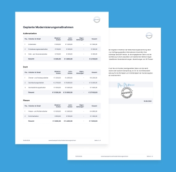 Kostenschätzung Umbau & Modernisierung - Sankt Augustin